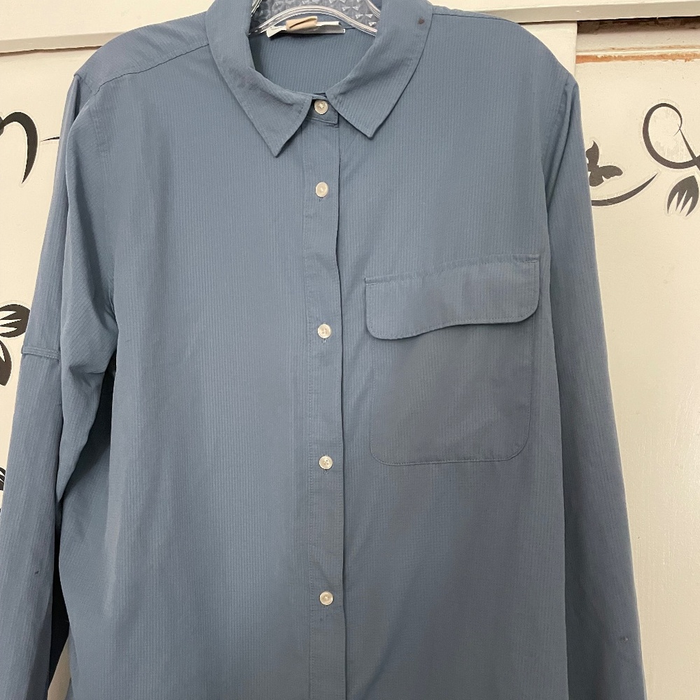 PRICE DROP! Ex Officio Long Sleeve Women's Button Down Shirt - Picture 2 of 13